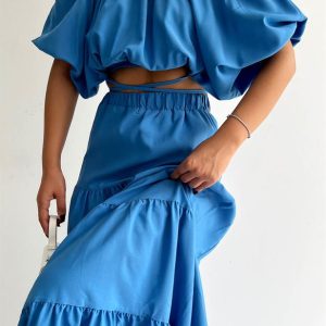 Haljina Panna plava - Slika 3